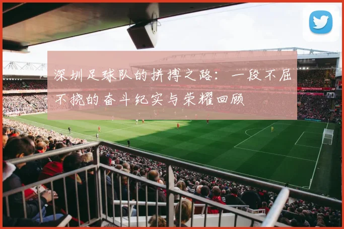 深圳足球队的拼搏之路：一段不屈不挠的奋斗纪实与荣耀回顾